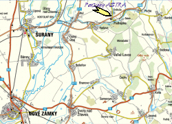 Mapa - Penziny ASTRA